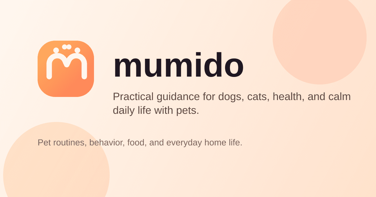 Erste Woche mit Hund